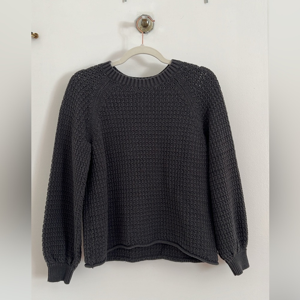 Sonoma Women's Charcoal Knit Sweater